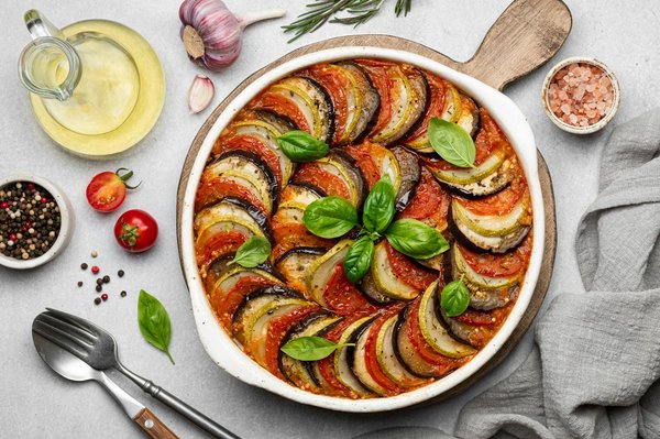 What Techniques Ensure a Gourmet Provençal Ratatouille with Herbes de Provence?
